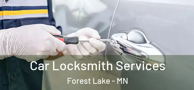 Car Locksmith Services Forest Lake - MN