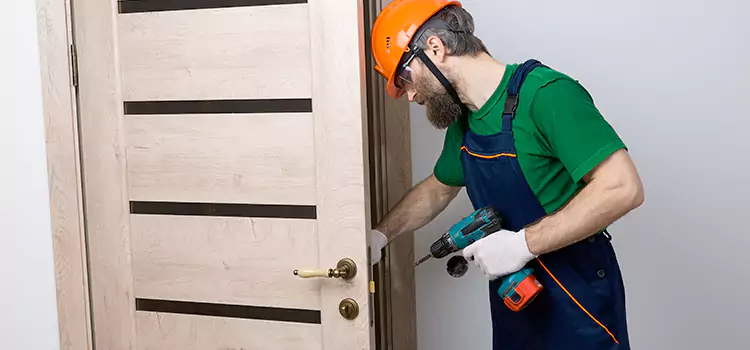 Replace Internal Door Handle with Lock Forest Lake