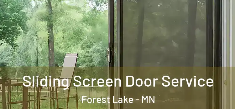 Sliding Screen Door Service Forest Lake - MN